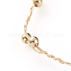 Brass Bangles&nbsp;BJEW-JB05851-01