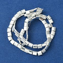 Electroplated Synthetic Non-Magnetic Hematite Beads Strands&nbsp;G-I360-O01-04