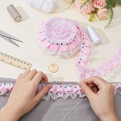 5Yards Polyester Lace Ribbon&nbsp;OCOR-GF0006-20B