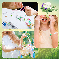 DIY Evil Eye Bracelets Making Kit&nbsp;DIY-PH0008-86