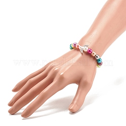 Acrylic Beaded Stretch Kids Bracelets&nbsp;BJEW-JB07771