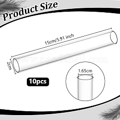 Acrylic Round Tube&nbsp;OACR-WH0056-007C