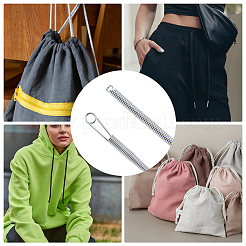 12Pcs Spring Steel Elastic Band Threader Drawstring Guide&nbsp;FIND-FH0011-18
