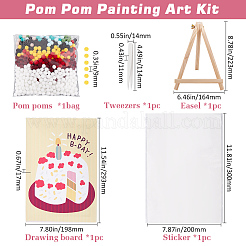 DIY Soft Balls Painting Kit for Children&nbsp;DIY-GF0010-13A