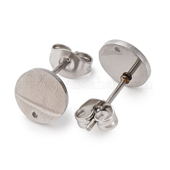304 Stainless Steel Stud Earring Findings&nbsp;STAS-H436-21P-01