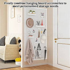 32Pcs 4 Styles Plastic & Steel Pegboard Hooks Sets&nbsp;FIND-NB0007-32