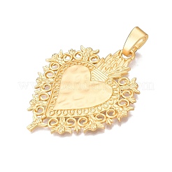 Rack Plating Alloy Big Pendants&nbsp;FIND-N005-56G
