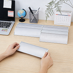 10Pcs Rectangle Self-adhesive Aluminium Alloy Sign&nbsp;DIY-PH0038-40A
