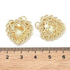 Hollow Out Brass Pendants&nbsp;KK-G555-10G