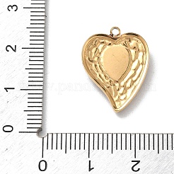 304 Stainless Steel Rhinestone Pendants&nbsp;STAS-P453-19G-04