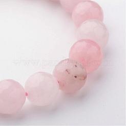 Natural Rose Quartz Stretch Bracelets&nbsp;BJEW-JB02428
