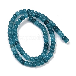 Natural White Jade Beads Strands&nbsp;G-R403-4x6-25