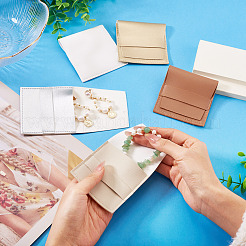 5Pcs 5 Colors Square PU Leather Envelope Pouches&nbsp;ABAG-TA0001-81