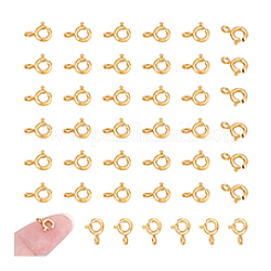50Pcs Brass Spring Ring Clasps&nbsp;KK-PH0013-18