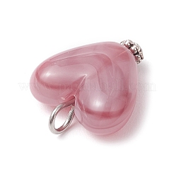 Imitation Gemstone Acrylic Pendants&nbsp;PALLOY-JF03955-02