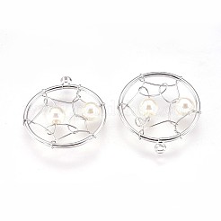 Brass Pendants&nbsp;LS-KK-P153-08P-NF