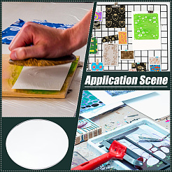 Silicone Reusable Gel Printing Plate for Arts and Crafts&nbsp;DIY-WH0816-134A