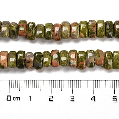 Natural Unakite Beads Strands&nbsp;G-Q167-B17-01