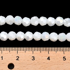 Opaque Glass Beads Stands&nbsp;EGLA-A035-P6mm-B01