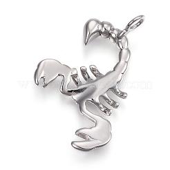 Tarnish Resistant 304 Stainless Steel Pendants&nbsp;STAS-H365-06