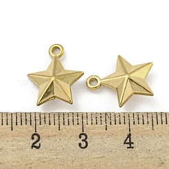 Ion Plating(IP) 304 Stainless Steel Charms&nbsp;STAS-I307-551G