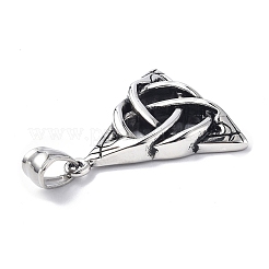 304 Stainless Steel Pendants&nbsp;X-STAS-C065-15AS