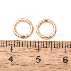 Brass Closed Jump Rings&nbsp;KK-CBA75F9-02