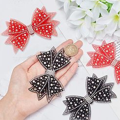 Polyester Shoe Buckle Clips&nbsp;HJEW-HY00079