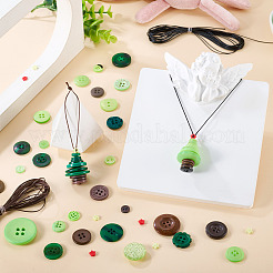 DIY Button Findings Kits&nbsp;DIY-TA0014-70