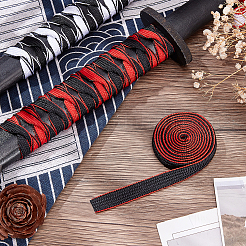 Coarse Synthetic Fiber Filament Ribbons&nbsp;DIY-WH0759-13A