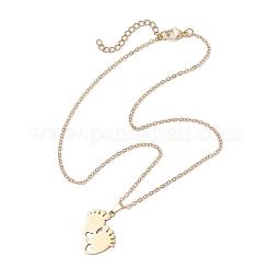 Mother's Day 304 Stainless Steel Pendant Necklace&nbsp;NJEW-TA00194-03