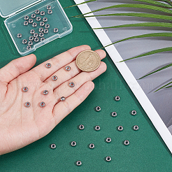 50Pcs 304 Stainless Steel Beads&nbsp;STAS-ME0002-64