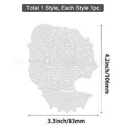 Carbon Steel Hot Foil Plate Metal Dies&nbsp;DIY-WH0280-095