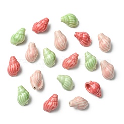 18Pcs 3 Colors Handmade Porcelain Beads&nbsp;PORC-FS0001-26