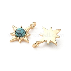 Synthetic Turquoise Star Charms&nbsp;KK-L250-04G