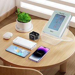 Egg Acrylic Mobile Phone Holders&nbsp;ODIS-WH0038-103