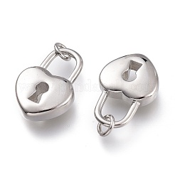 Brass Padlock Pendants&nbsp;KK-P189-01P
