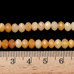 Natural Topaz Jade Bead Strands&nbsp;G-D344-A36-01