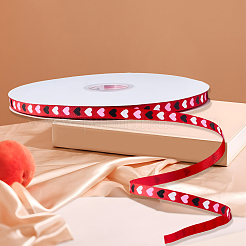 1 Roll Polyester Grosgrain Ribbon&nbsp;SRIB-CY0001-28C