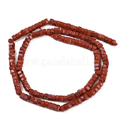 Natural Red Jasper Beads Strands&nbsp;G-G345-C19-2x4mm
