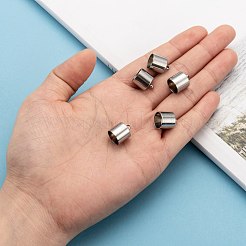 Tarnish Resistant 304 Stainless Steel Cord Ends&nbsp;STAS-K004-10mm-01