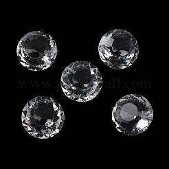Transparent Glass Rhinestone Cabochons&nbsp;RGLA-B003-10A-10