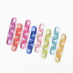 Transparent Acrylic Linking Rings&nbsp;OACR-T024-02-J