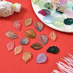 50Pcs 3 Styles Transparent Glass Pendants&nbsp;GLAA-FP0001-28