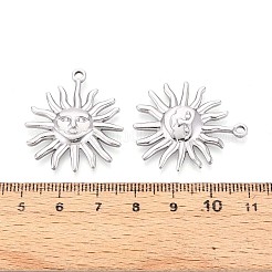 304 Stainless Steel Pendants&nbsp;STAS-T065-08P
