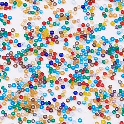 12/0 Grade A Transparent Glass Seed Beads&nbsp;X-SEED-Q006-FM
