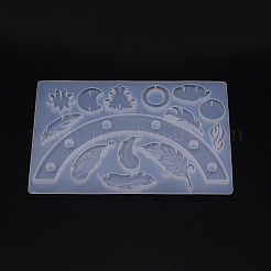 DIY Pendants Silicone Molds&nbsp;X1-DIY-TAC0001-31