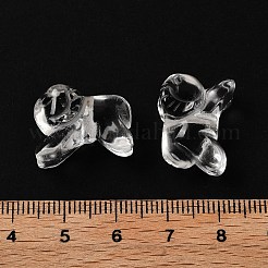 Chinese Zodiac Natural Quartz Crystal Carved Beads&nbsp;G-D300-01E