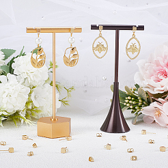10Pairs Brass Stud Earring Findings&nbsp;KK-BBC0011-31