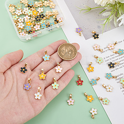 10 Sets Alloy Enamel Charms&nbsp;FIND-PH0020-73